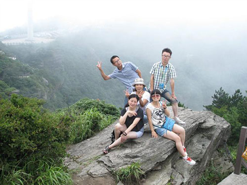 登的高，看的遠！